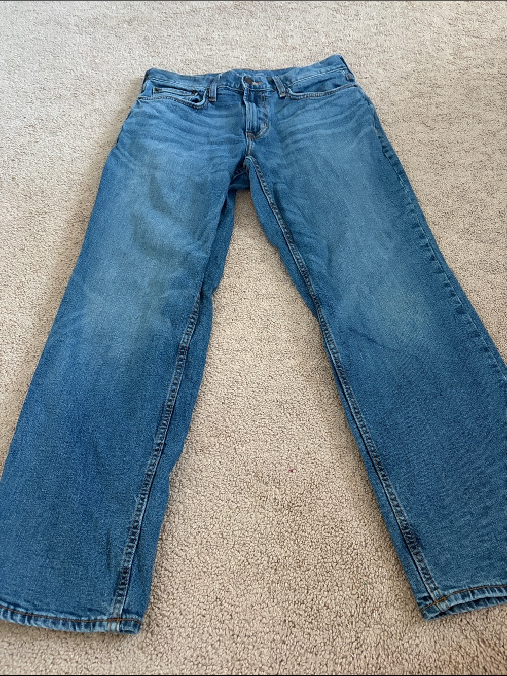 Old Navy Men's Relaxed Blue Denim Jeans